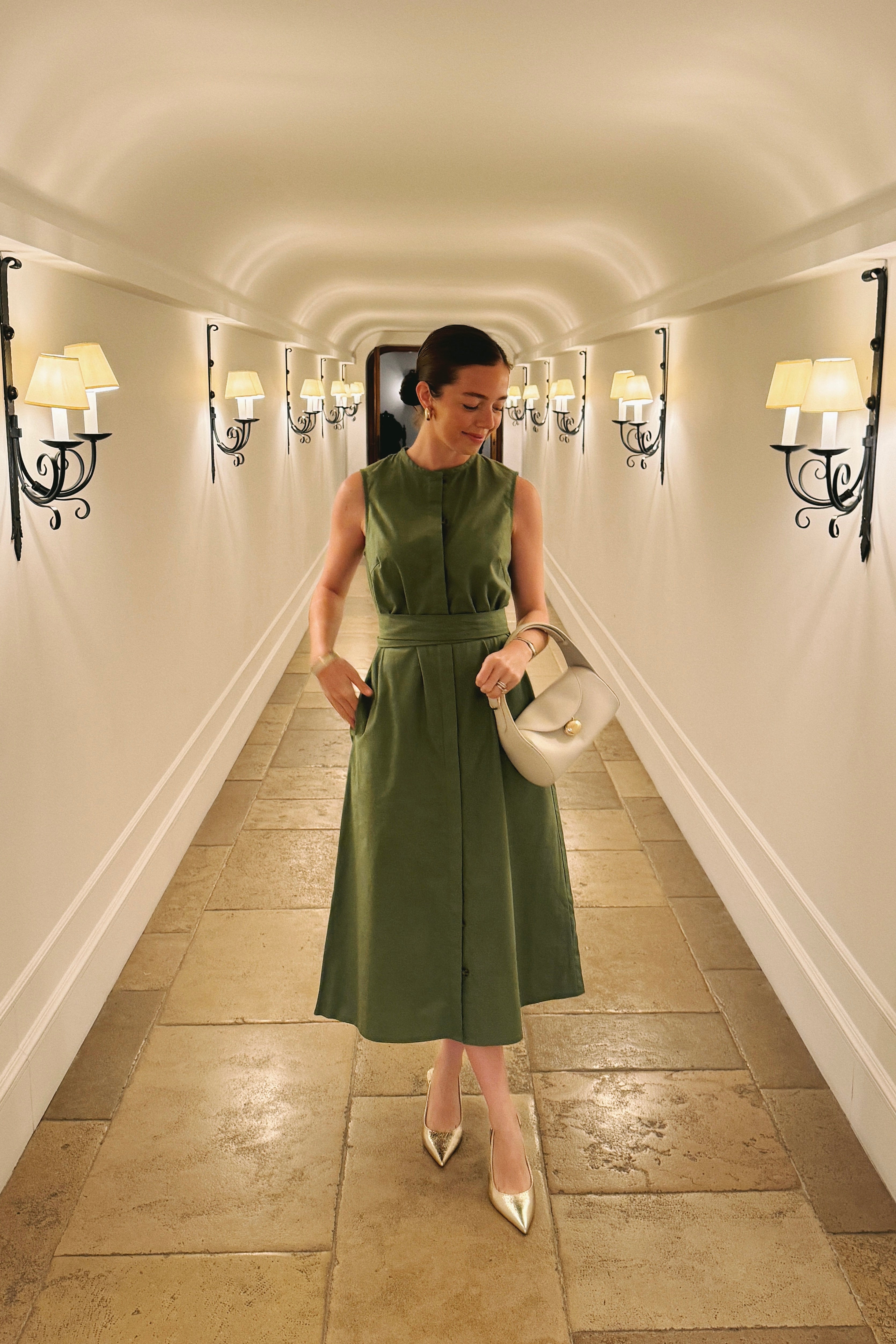 Katherine Dress | Olive