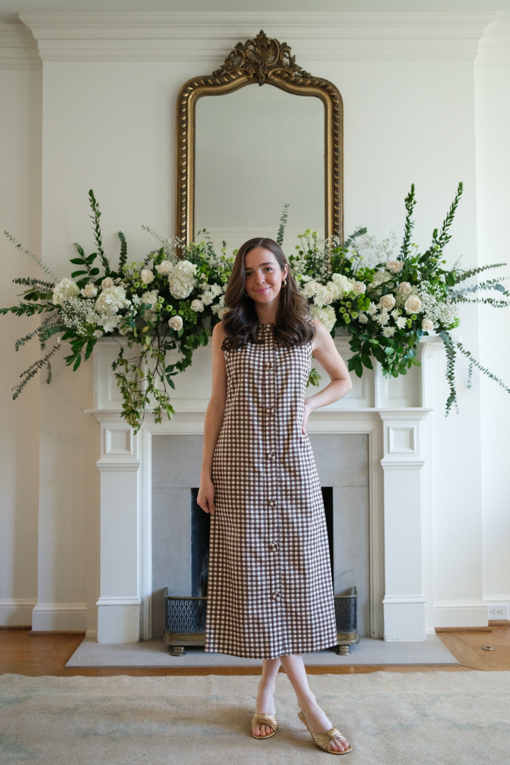 Wellington Dress | Brown
