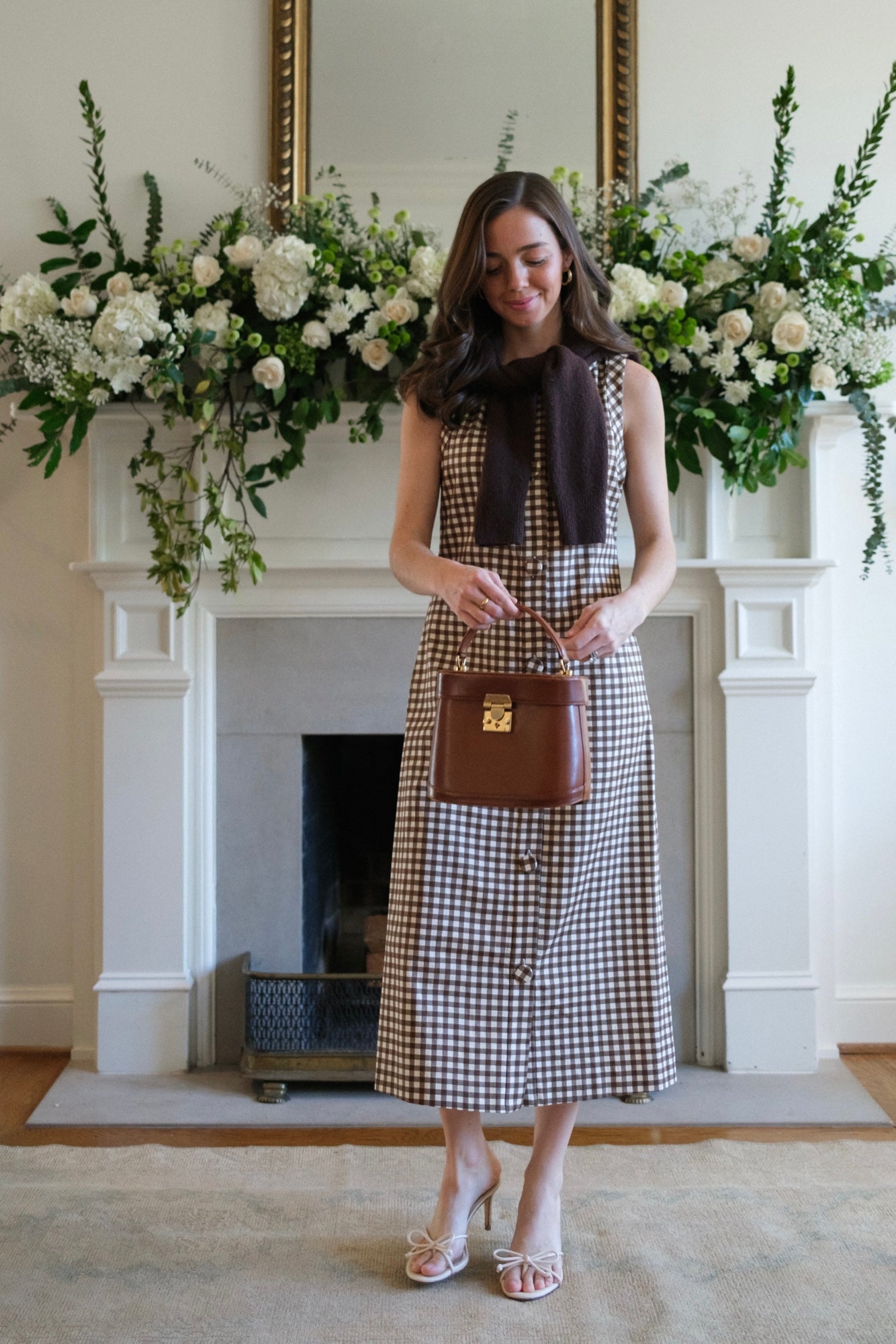 Wellington Dress | Brown