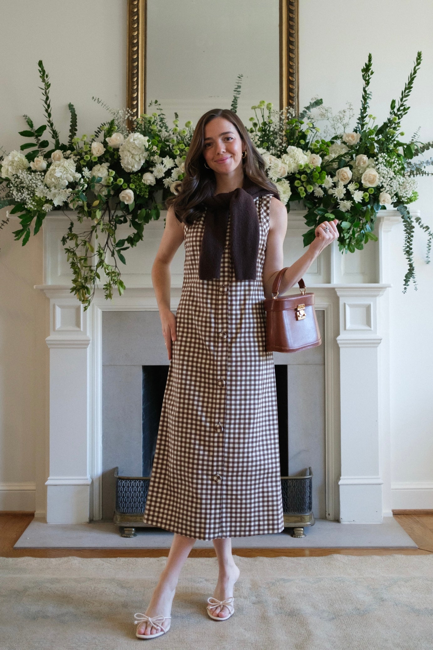 Wellington Dress | Brown