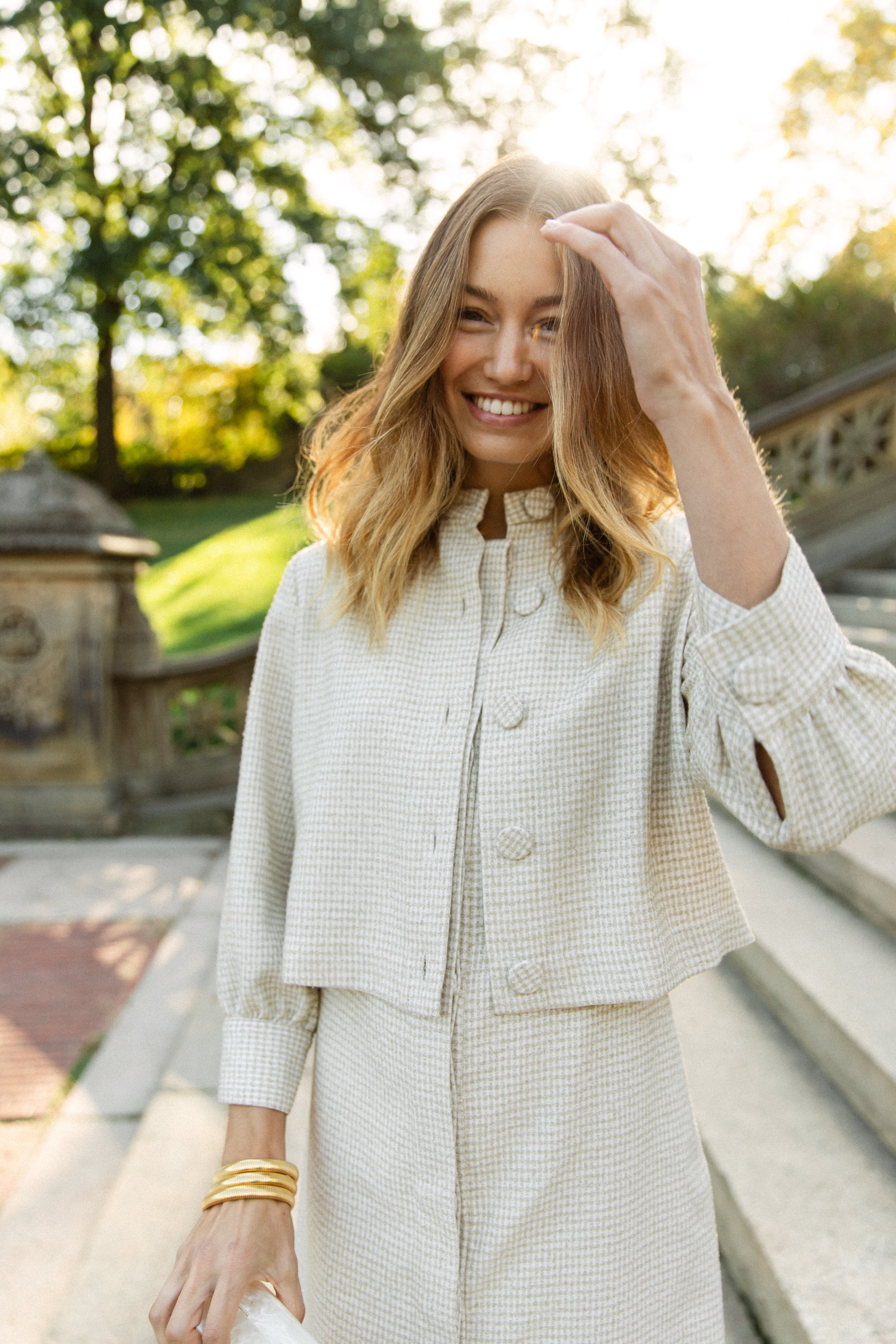 Windsor Dress | Cafe au Lait Tweed