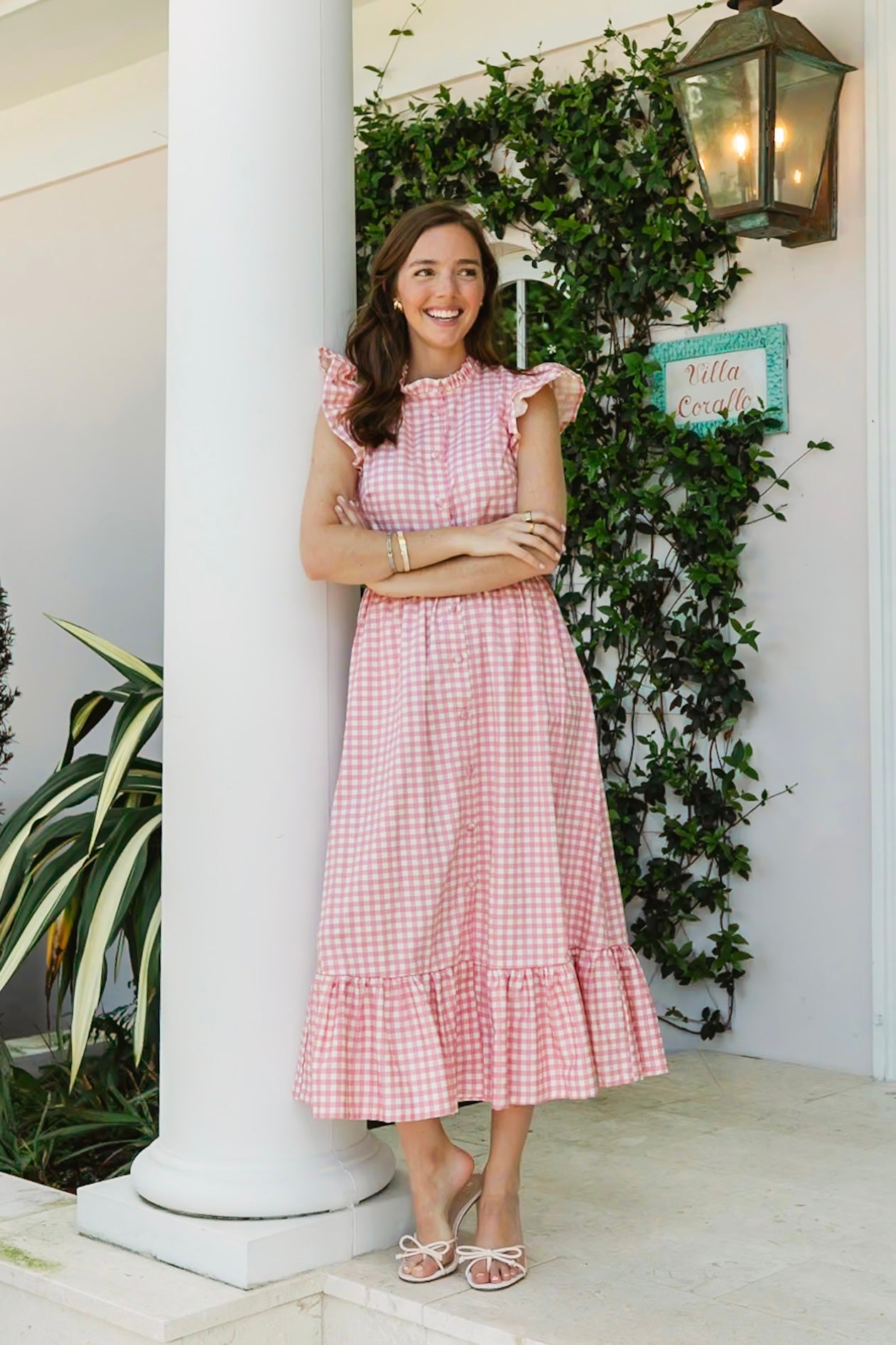 Palm Dress | Petal Pink